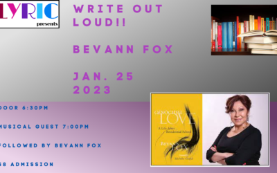 Write Out Loud Bevann Fox