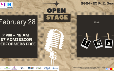 Open Stage: Host TBA