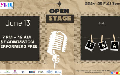 Open Stage: Host TBA