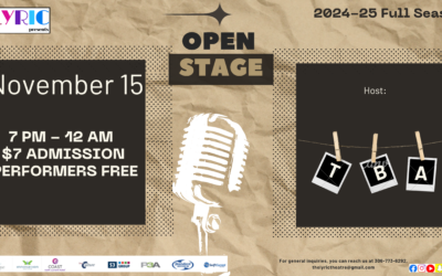 Open Stage: Host TBA