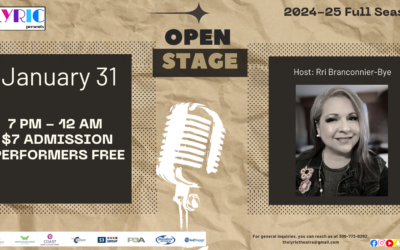 Open Stage: Host : Rri Branconnier-Bye